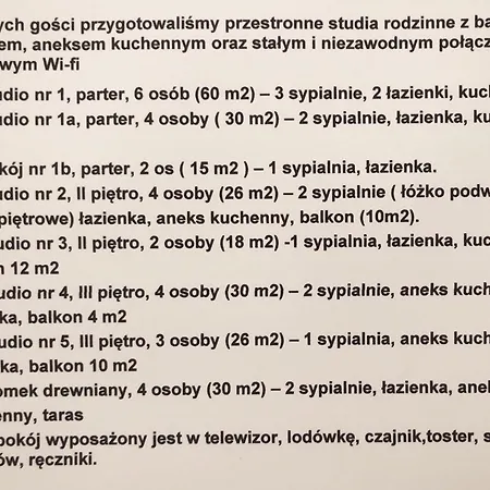 Gościnne Arka Kwatera prywatna Mielenko